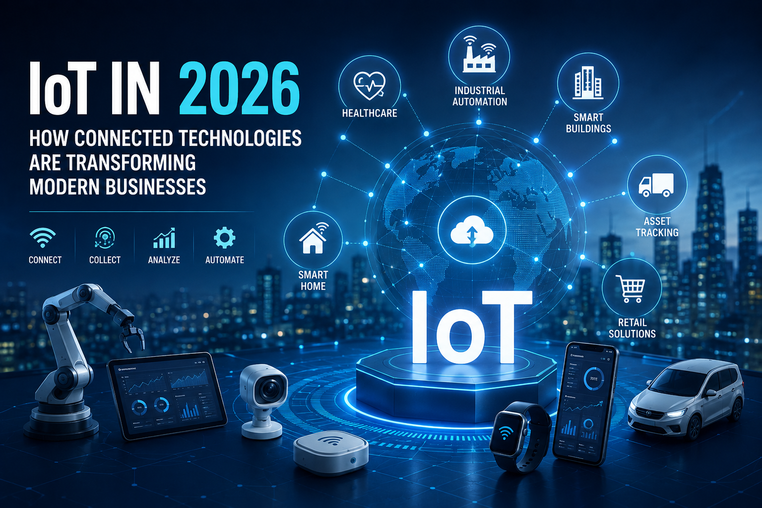 IoT in 2026: How Connected Technologies Are Transforming Modern Businesses