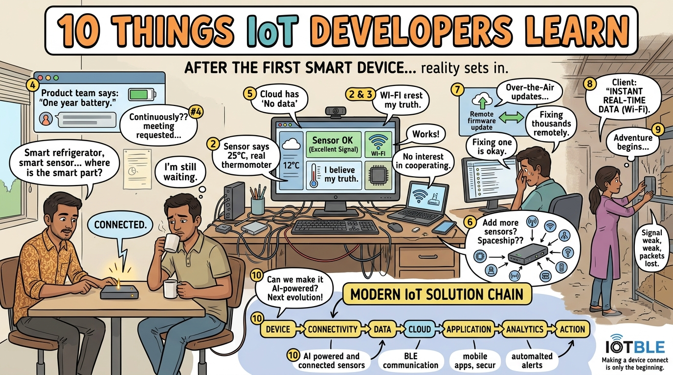 10 Things Every IoT Developer Learns After Connecting Their First Smart Device